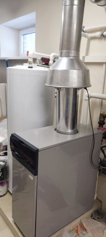 Напольный газовый котел BAXI Slim - подключение бойлера косвенного нагрева  и насосов отопления, подключение автоматики - ГазКЗН