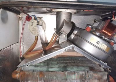 Газовый настенный котел Buderus U072 — ошибка 6А — промывка теплообменника и техническое обслуживание