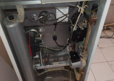 Газовый напольный котел Protherm KLZ – провели техническое обслуживание, прокачали расширительный бак