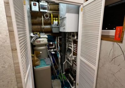 Промыли первичный теплообменник и систему отопления – газовый настенный котел Vaillant tubotecPro