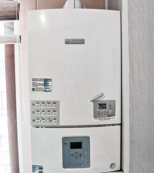 Настенный котел Bosch 6000 – замена датчика протока, техническое обслуживание и установка радиатора отопления