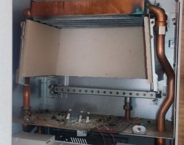 Газовый настенный  котел Vaillant turbo Tec pro 242/5-3 — промывка теплообменника, чистка байпаса, техническое обслуживание