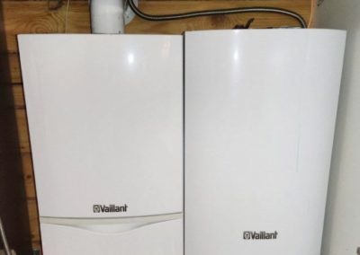 Газовый настенный котел Vaillant turbo Tec plus — провели техническое обслуживание