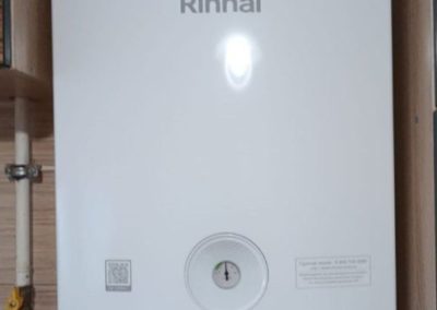 Монтаж газового котла Rinnai K12