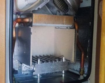 Газовый настенный котел Bosch 6000 провели техническое обслуживание