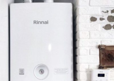 Монтаж газового настенного котла Rinnai K12