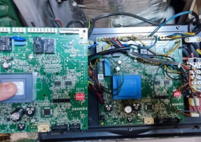 Ремонт газового настенного котла Baxi Slim 1, котел не разжигается и моргает ошибка 30