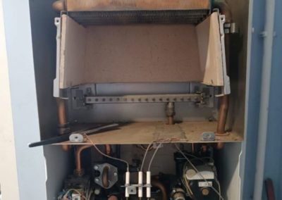 Ремонт газового настенного котла Protherm Panther — замена сбросного котла и воздухоотводчика