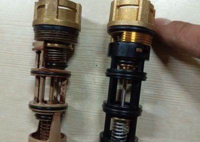 Ремонт газового настенного котла Baxi Ecofour — заменили трёхходовой клапан и датчик температуры контура отопления