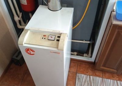 Ремонт газового напольного котла Protherm 20 KLOM