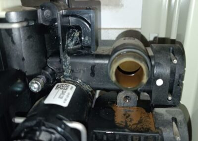 Ремонт газового настенного котла Baxi Eco Home — течь гидрогруппы