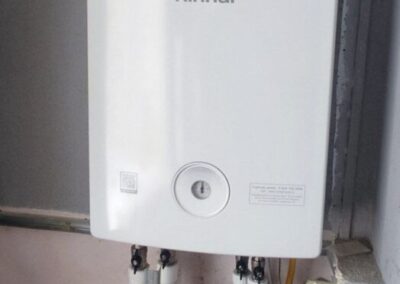 Установили газовый газовый настенный котел Rinnai K-16