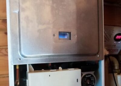 Ремонт газового настенного котла Baxi ECOFOUR, ошибка Е 25