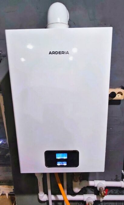 Монтаж газового настенного котла Arderia D10