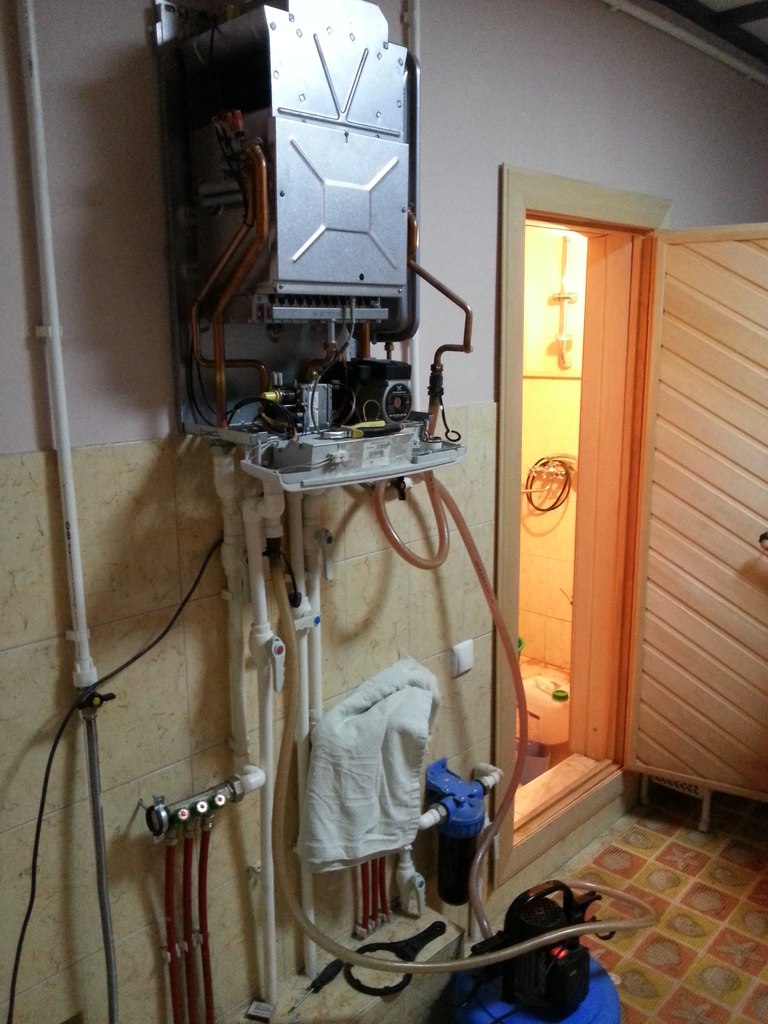 Ремонт и промывка газового котла Лаишевский р-н д. Тарлаши